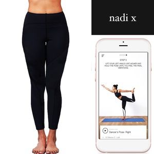 EUC! Nadi x Yoga Leggings in Solid Black • S